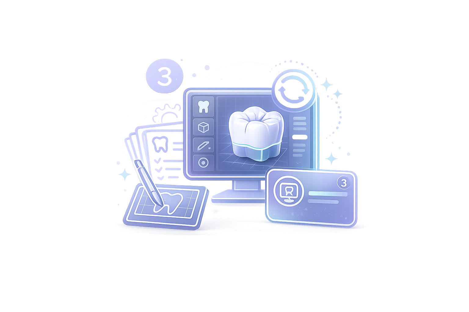 Diseño en flujo digital dentflow